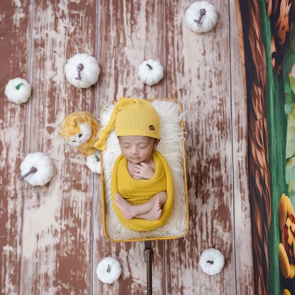 Een newborn-sessie van dichtbij